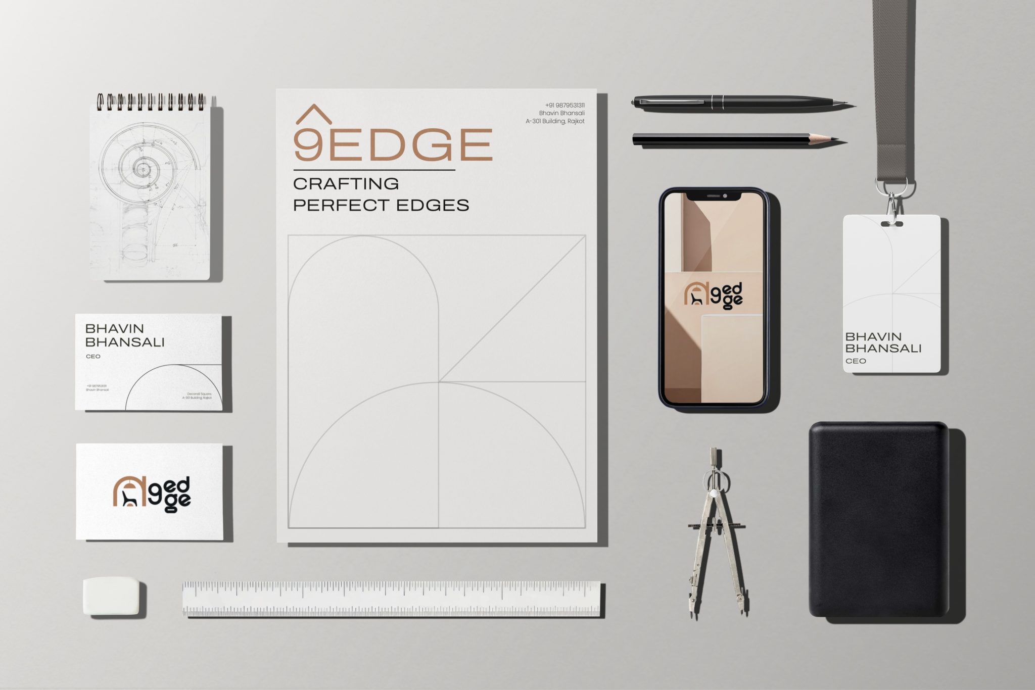nine edge branding 2