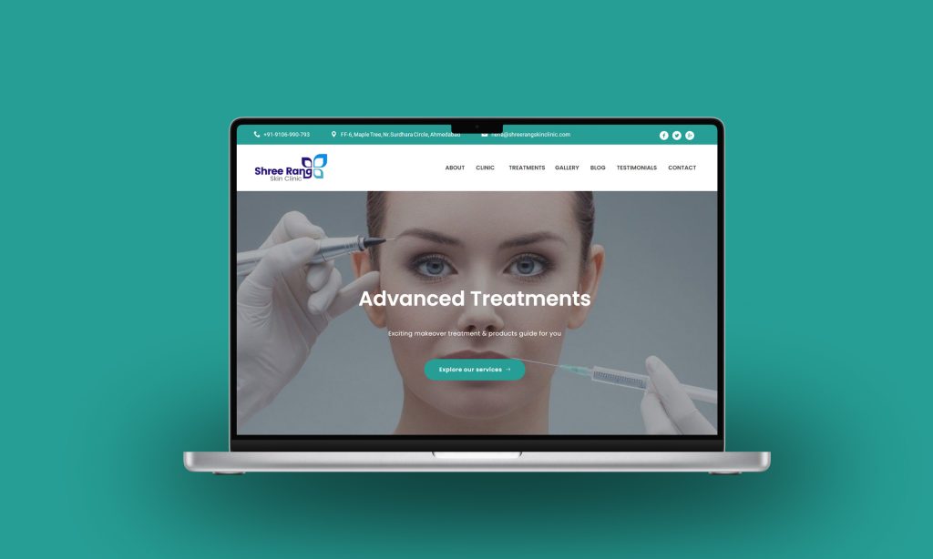 Shree Rang Clinic branding design — Creative Vaibes case study